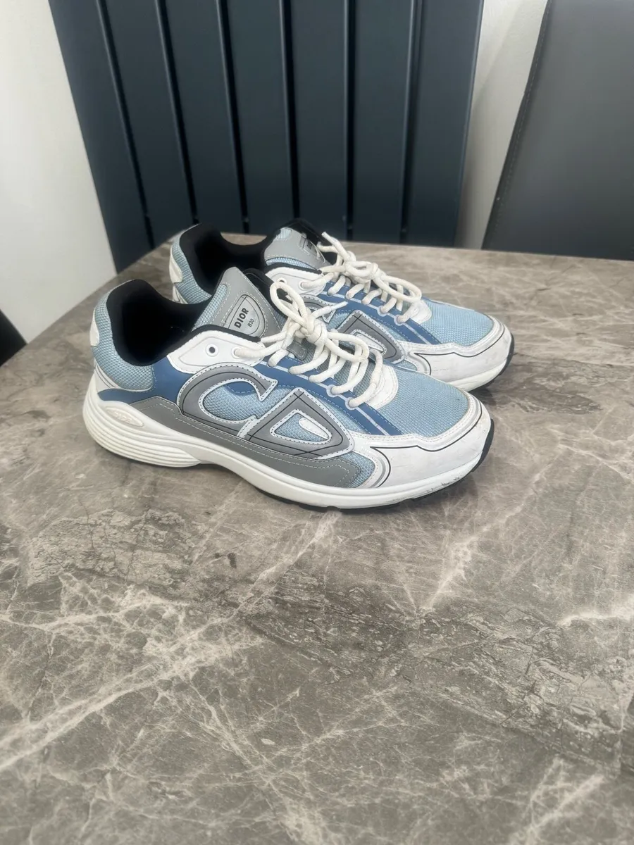 Dior B30 size 10 UK blue grey white - Image 1