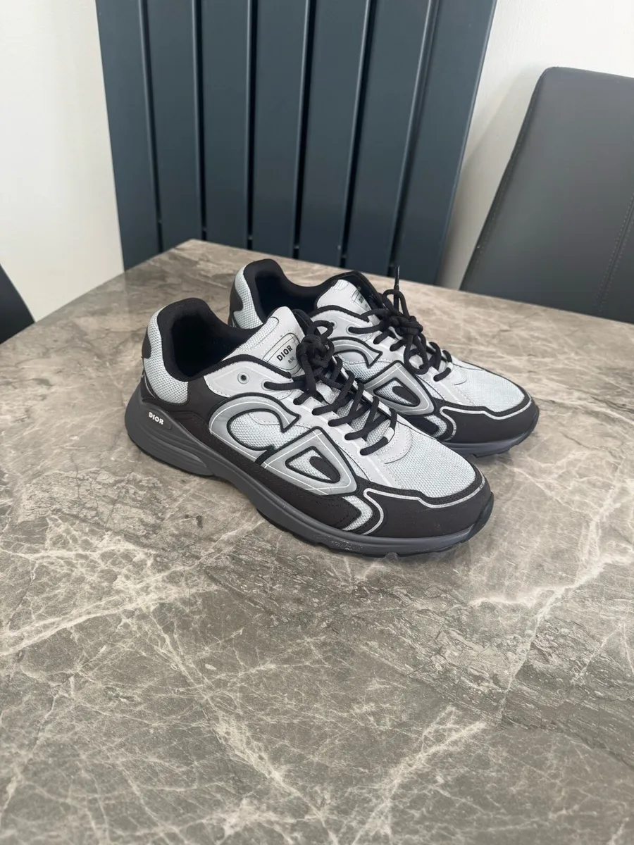 Dior b30 uk 10 black grey - Image 1