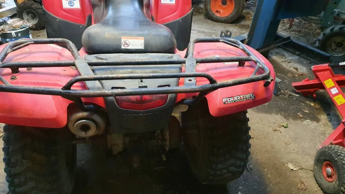 Honda TRX420FM Quad - Image 4