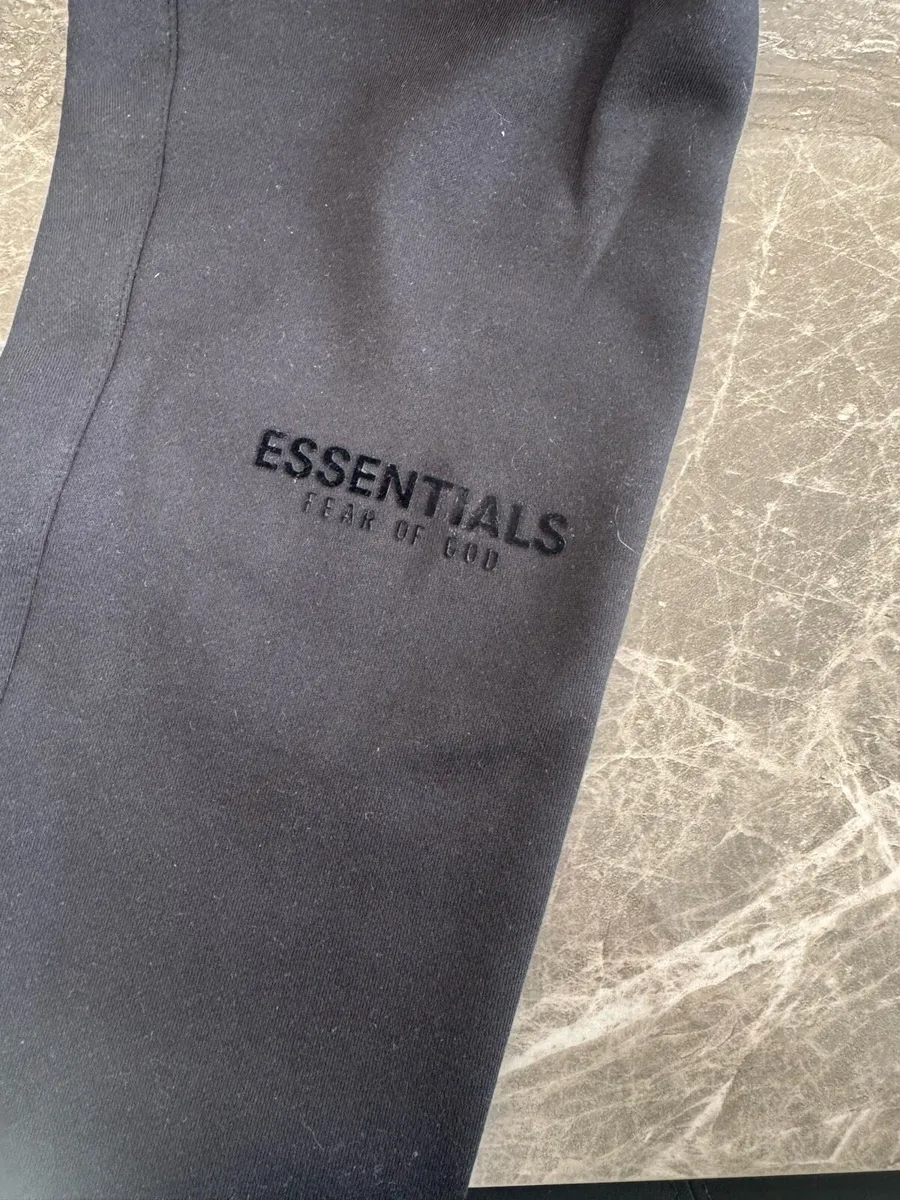 essentials black tracksuit - Image 3