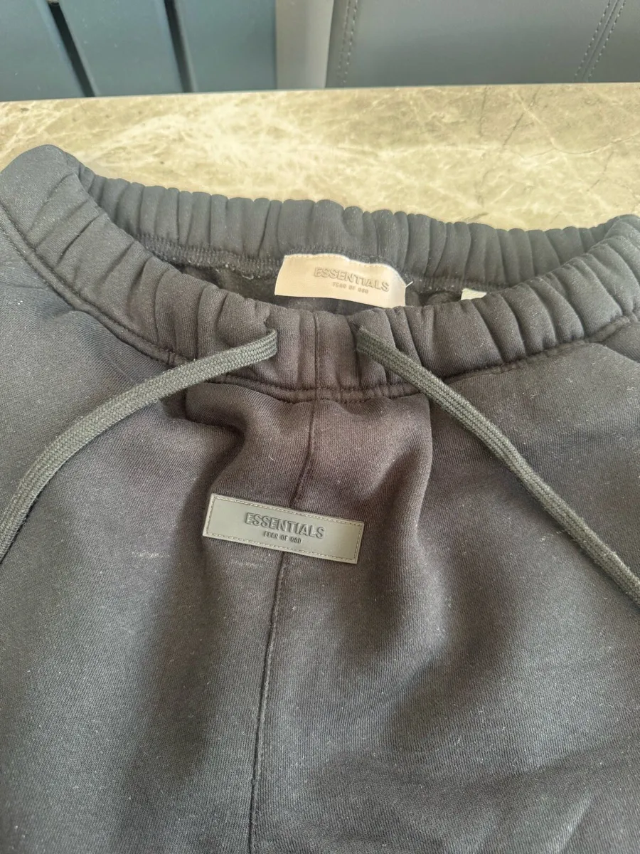 essentials black tracksuit - Image 4