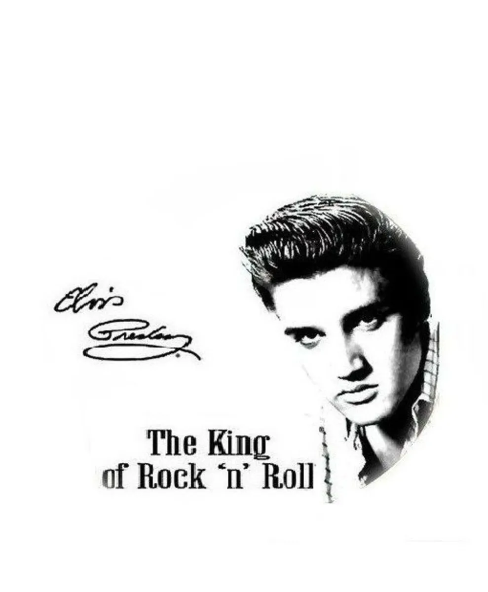 Elvis Presley. Rose gold. tan strap, wristwatch - Image 2