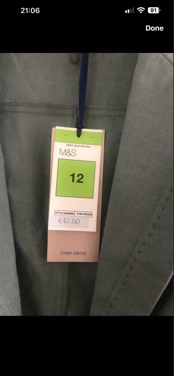 Ladies M&S blazer size 12 €20 - Image 4