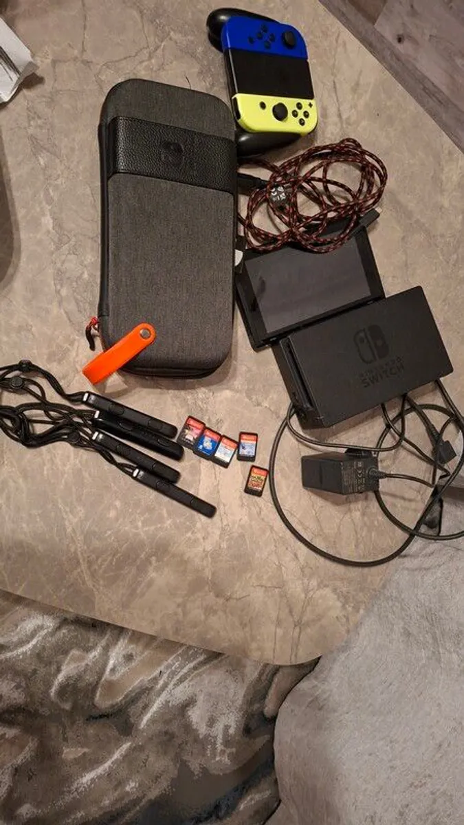 Nintendo switch+Dock and more. - Image 1