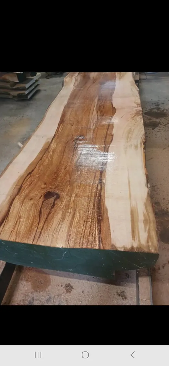 Live edge kiln dried   table top slabs - Image 1