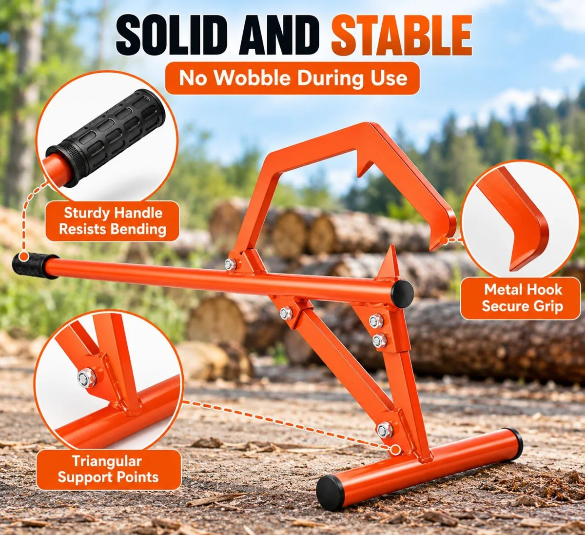 Heavy Duty Timberjack Log Lifter Ireland 48 Inch S - Image 3