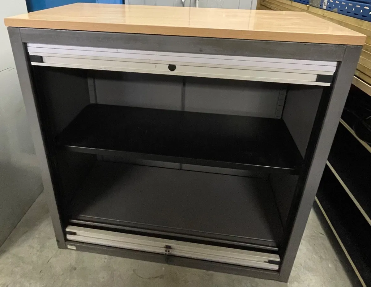 Office Steel Roller Door Cabinet - Image 2