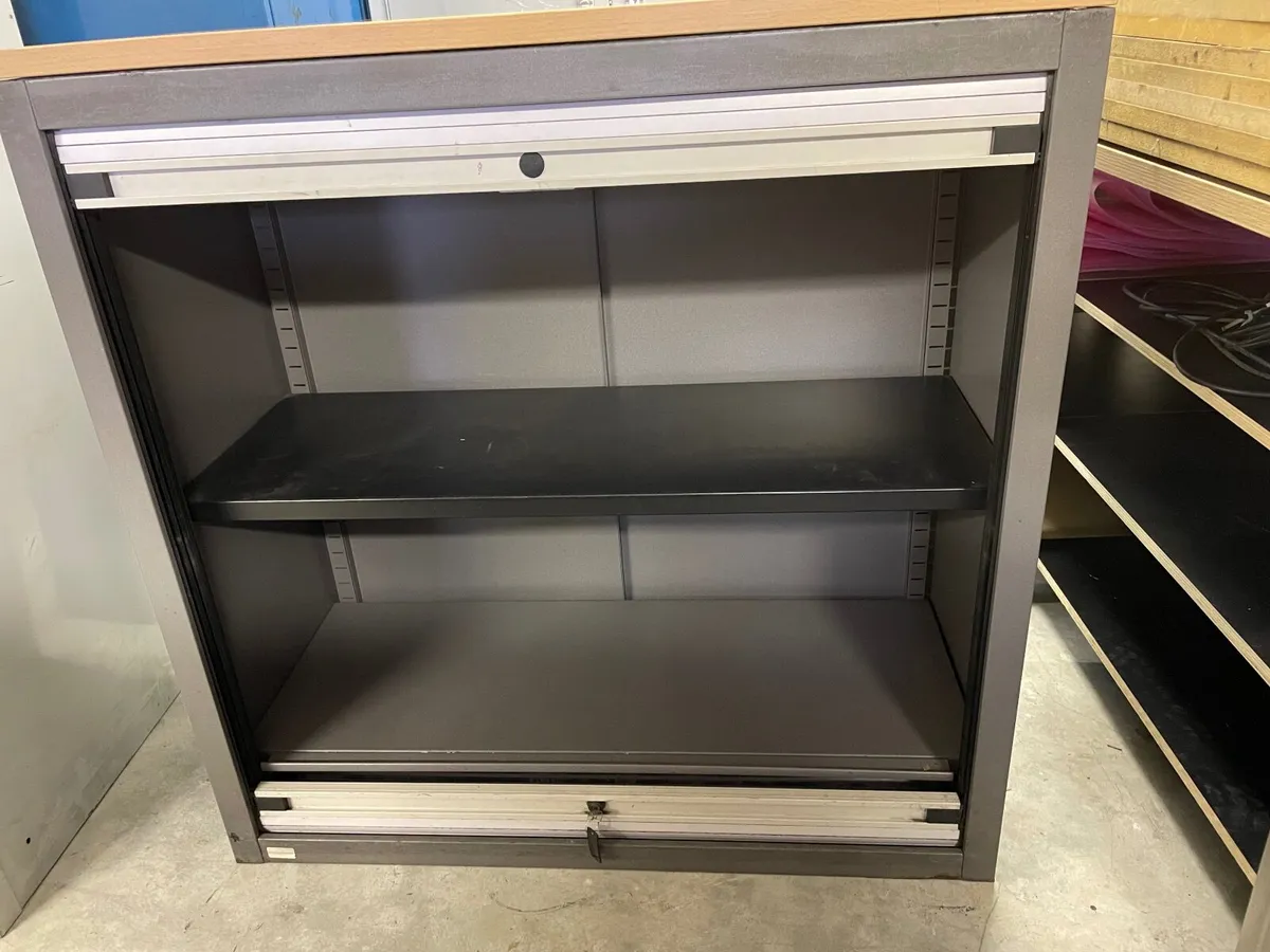 Office Steel Roller Door Cabinet - Image 3