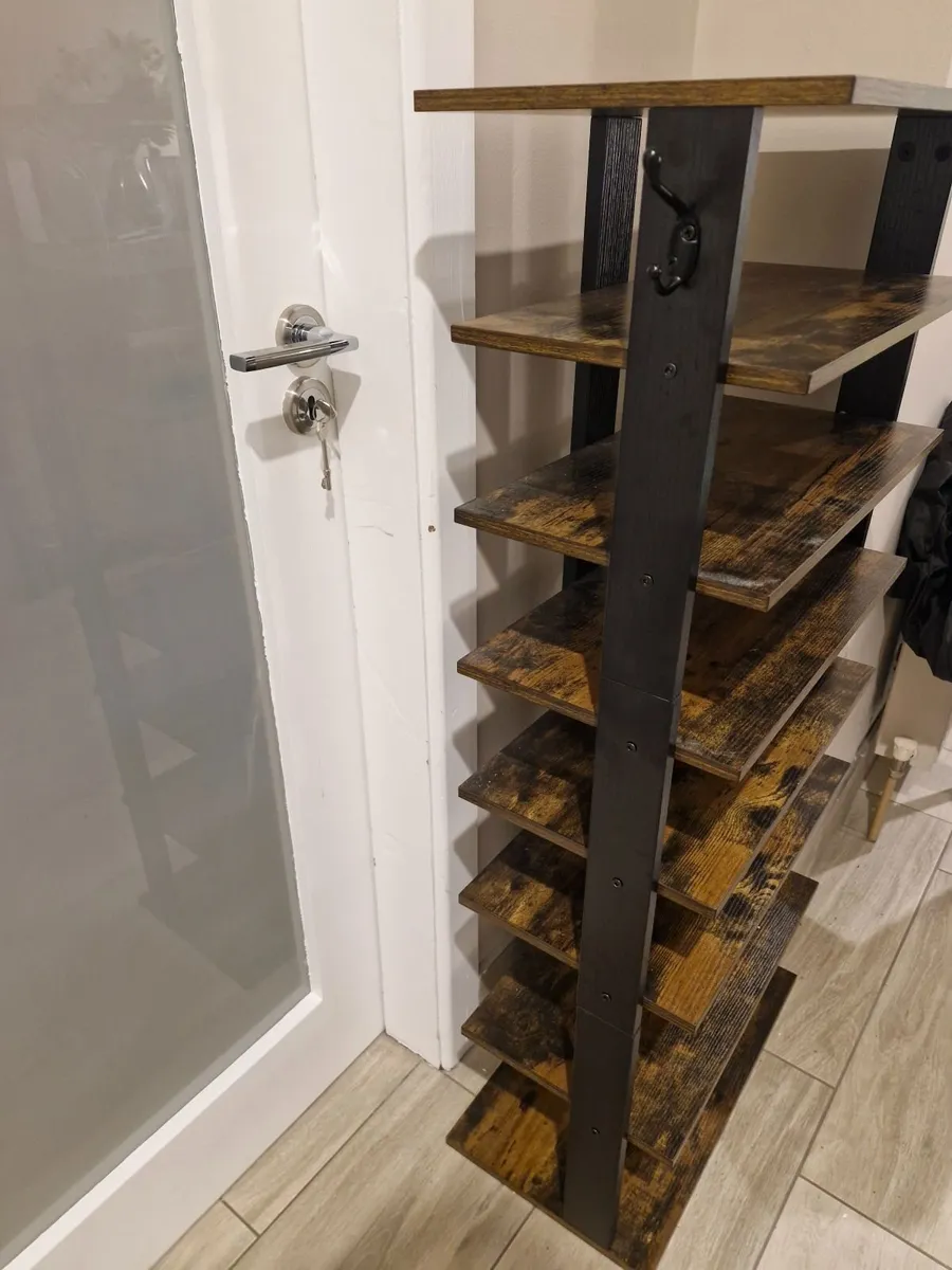 Shoe Rack Rustic - Image 2