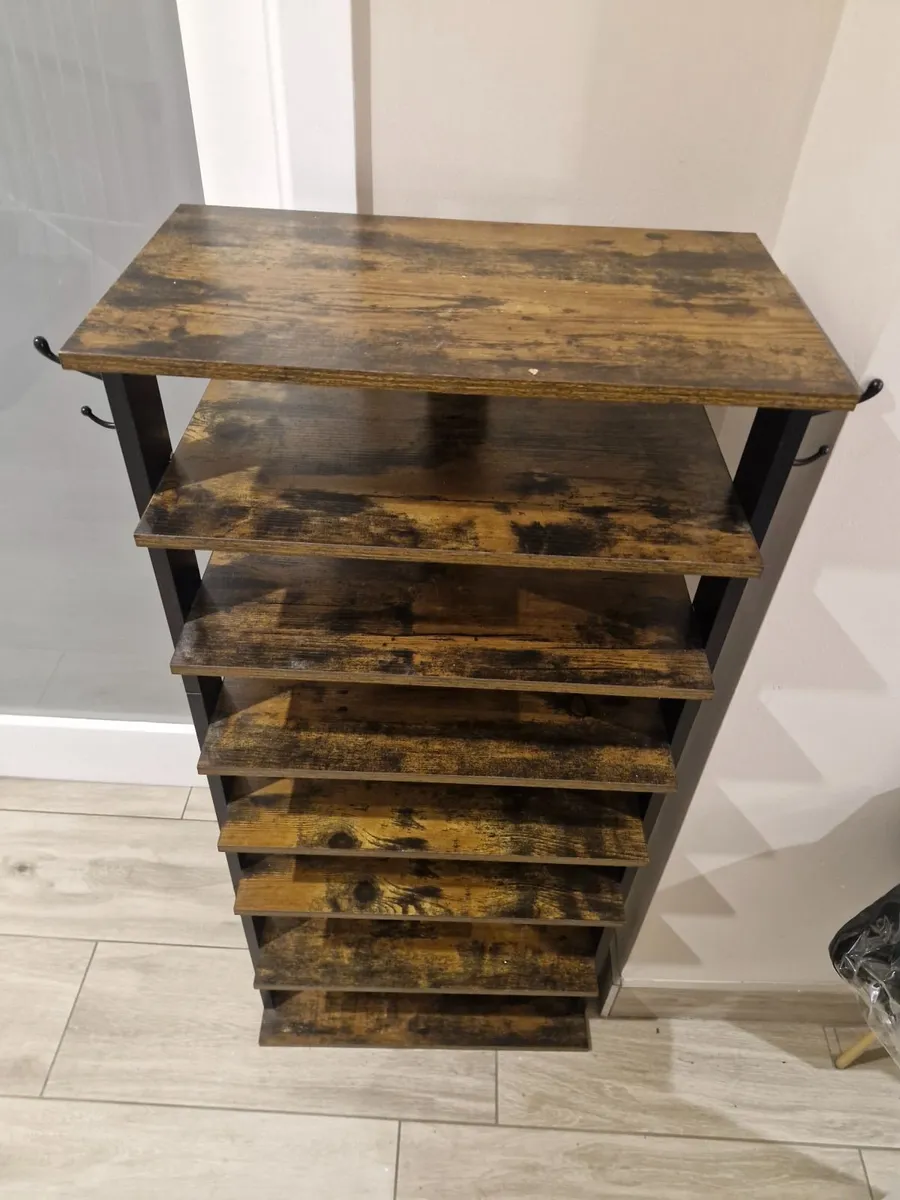 Shoe Rack Rustic - Image 1