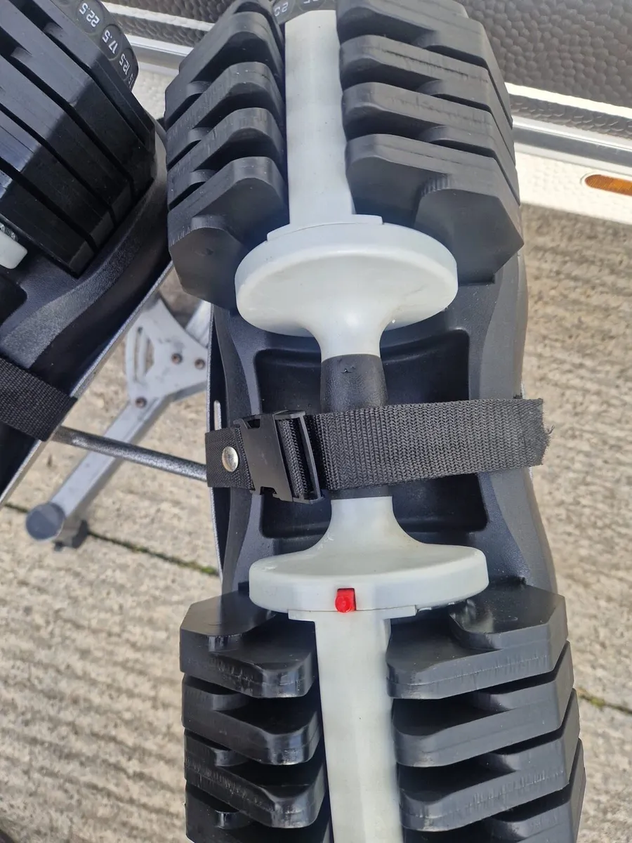 2.5KG TO 25kg fully adjustable dumbbells & stand - Image 4