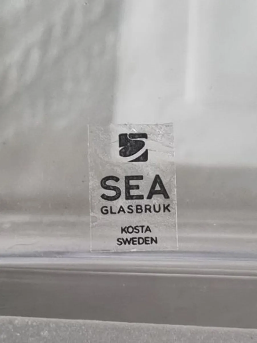 Scandinavian Art Glass Vase SEA Glasbruk Kosta - Image 4