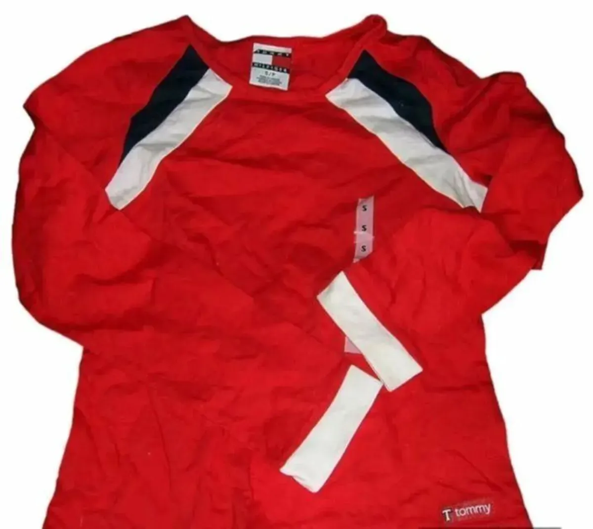Vintage Tommy Hilfiger Long Sleeve Top-BNWT Size S - Image 1