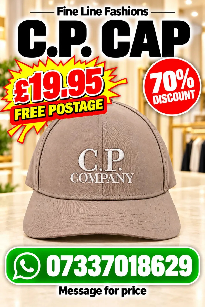 C.P. COMPANY CAP (new) - Image 1