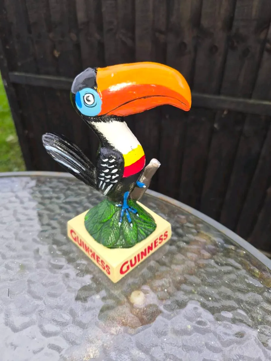 Guinness cast iron  toucan