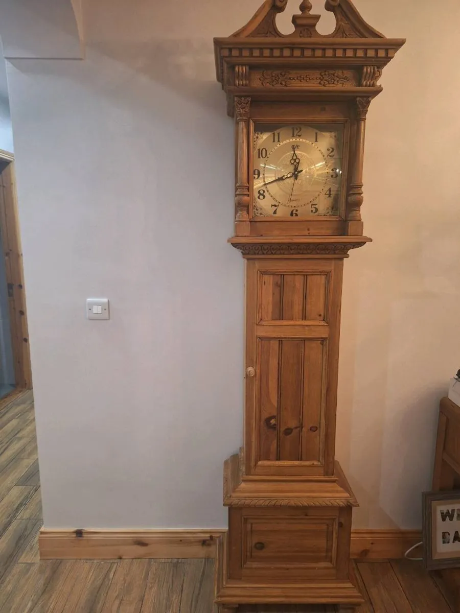 Replica Grandfather Clock - Image 1