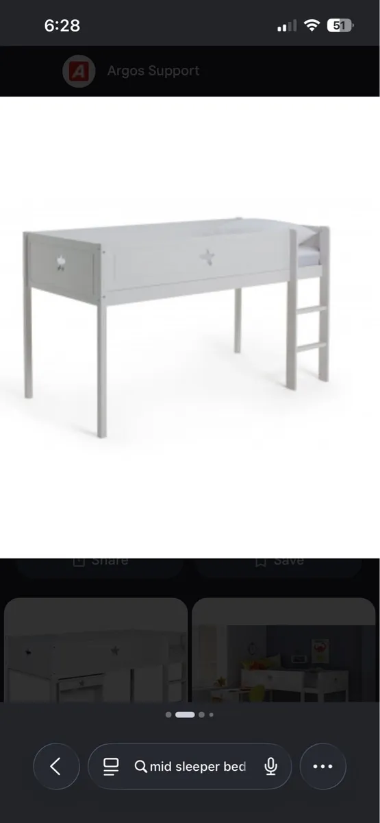 Mid sleeper Bed frame - Image 1