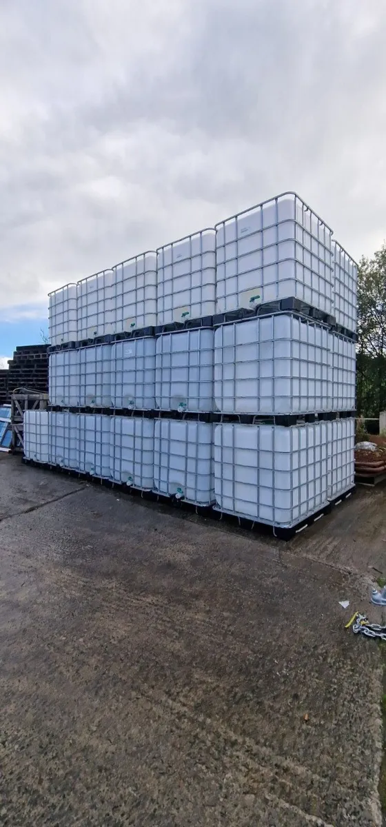Food Grade 1000 Litre IBC Tanks - Image 1