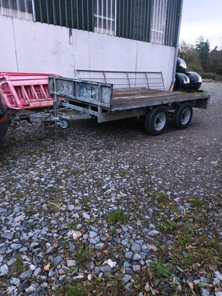 Ifor williams 10ft x 6ft 6 flat trailer - Image 1