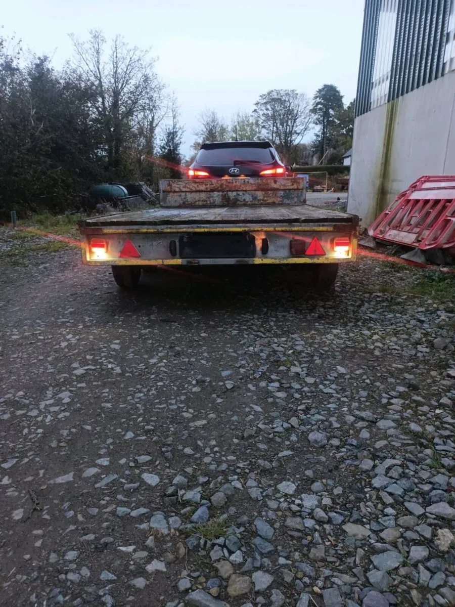Ifor williams 10ft x 6ft 6 flat trailer - Image 2