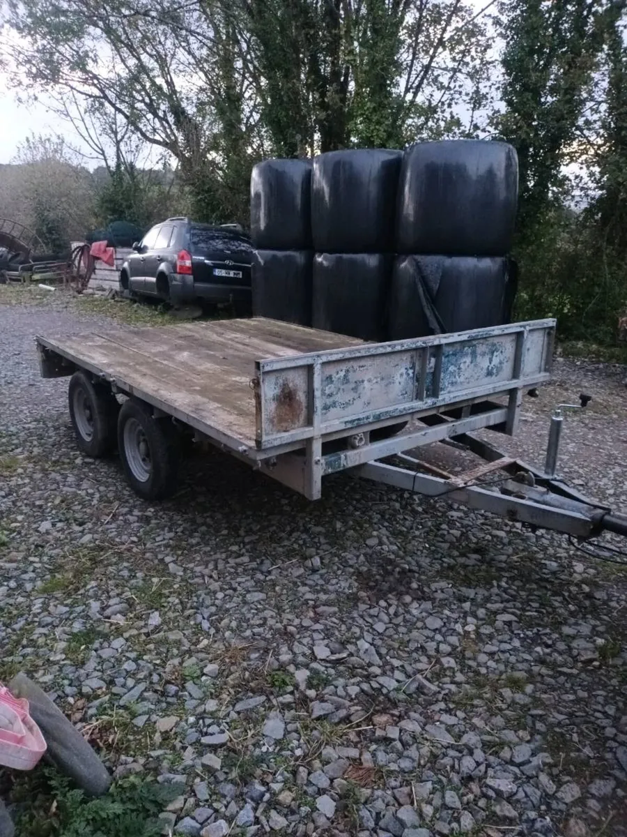 Ifor williams 10ft x 6ft 6 flat trailer - Image 3