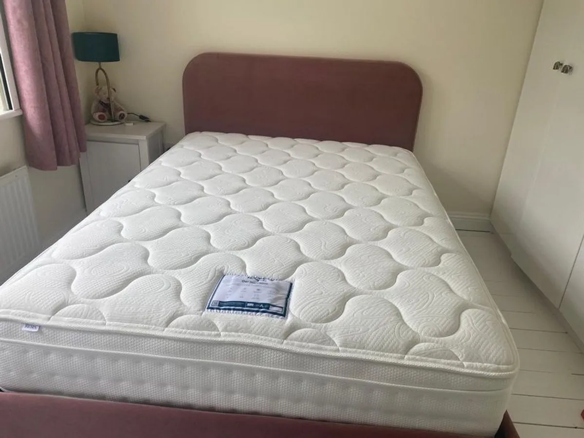 Double Bed & Mattress - Like New - Image 3