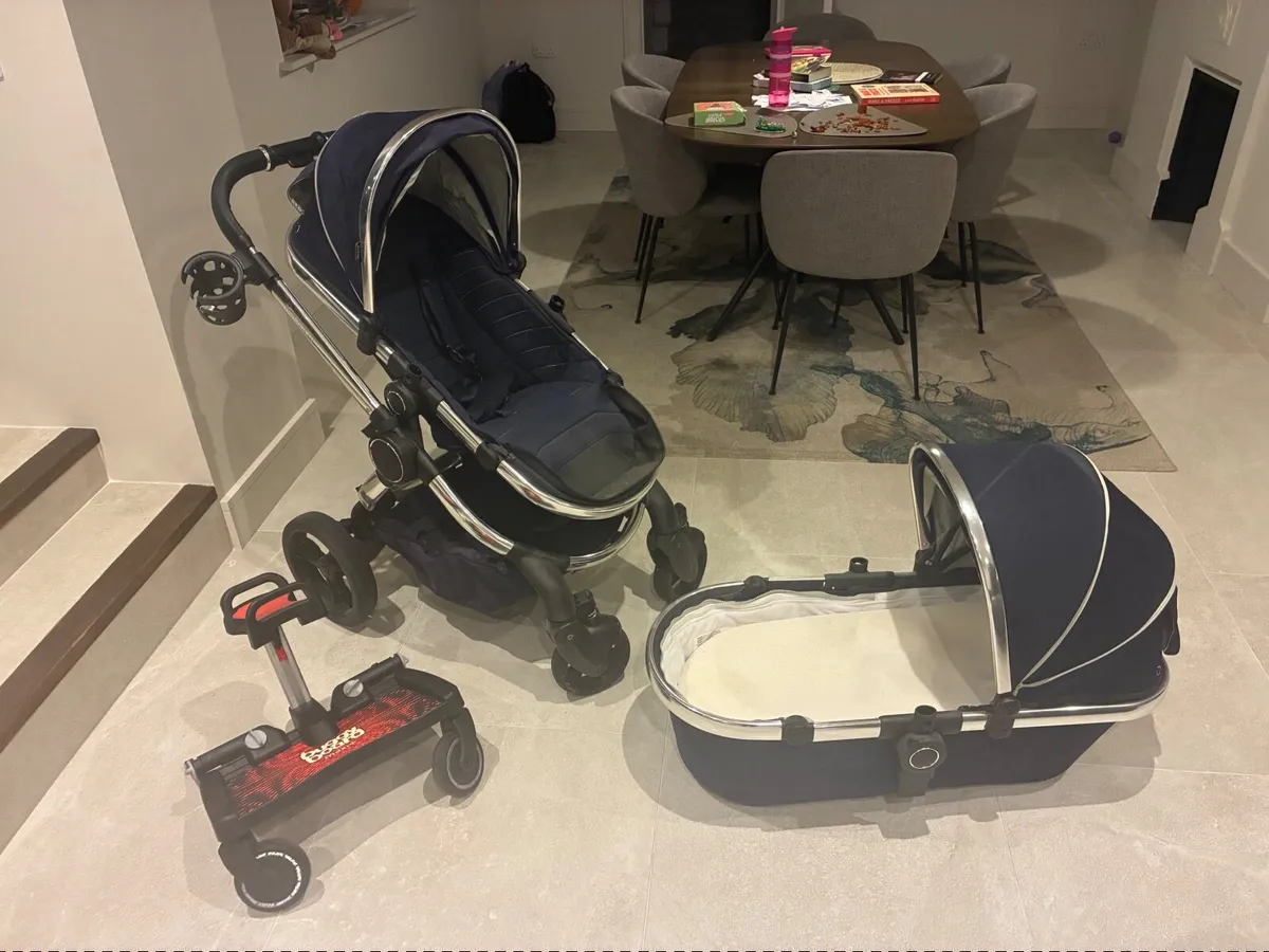 Buggy I candy travel system. Navy - Image 4