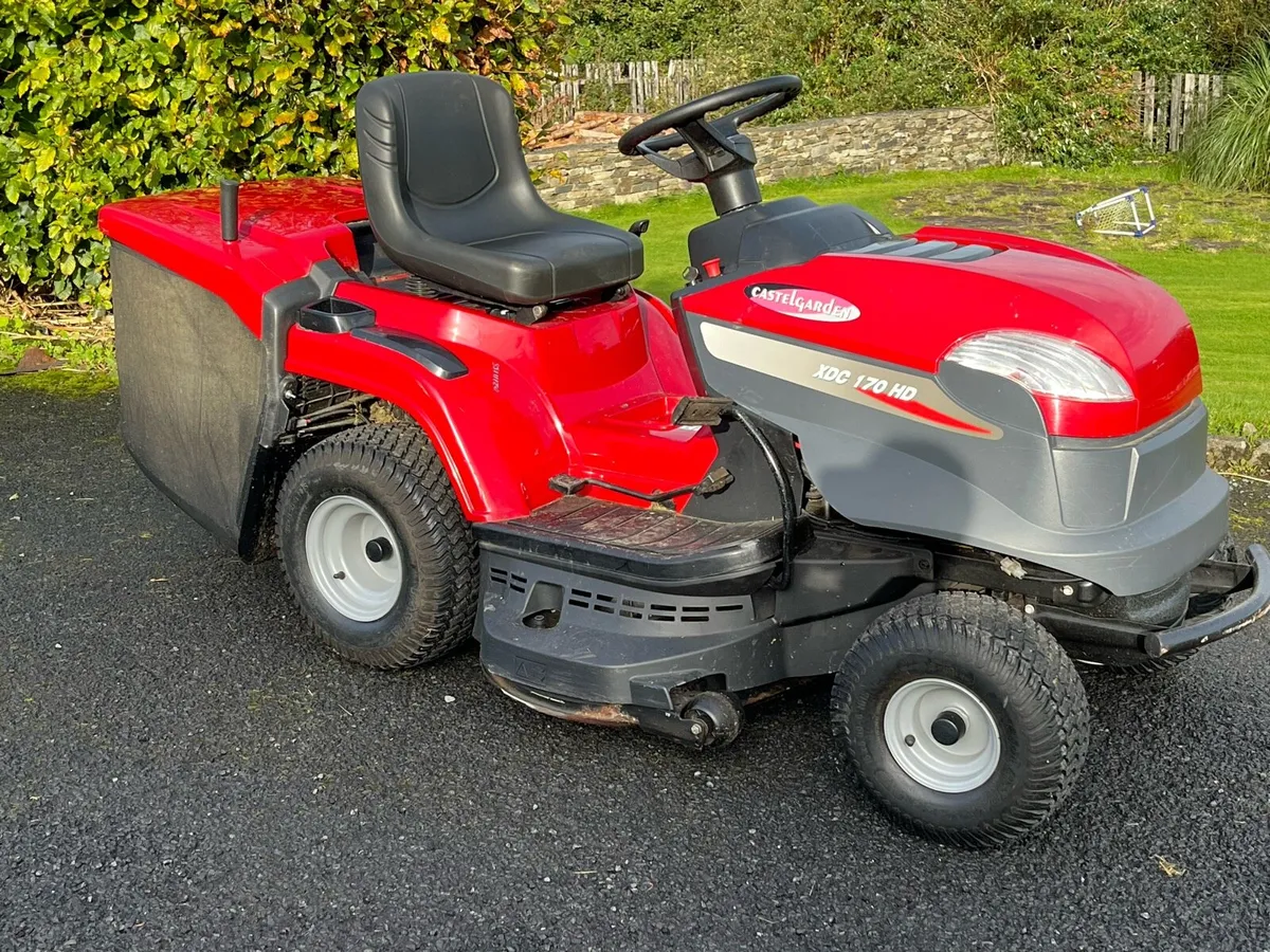 Castlegarden 170 16/5HP ride on lawnmower - Image 4