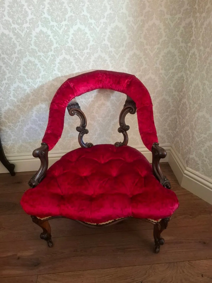 Edwardian Occasional Chair - Image 2