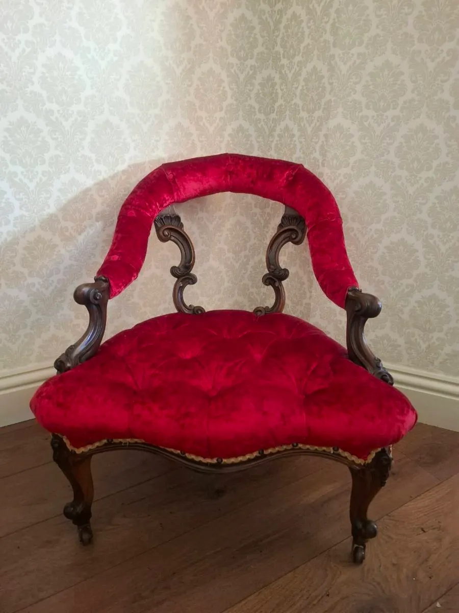 Edwardian Occasional Chair - Image 4