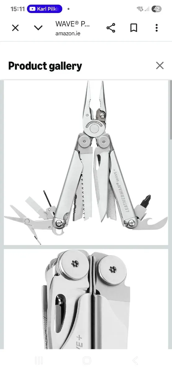Leatherman Wave Plus Multitool - Image 1