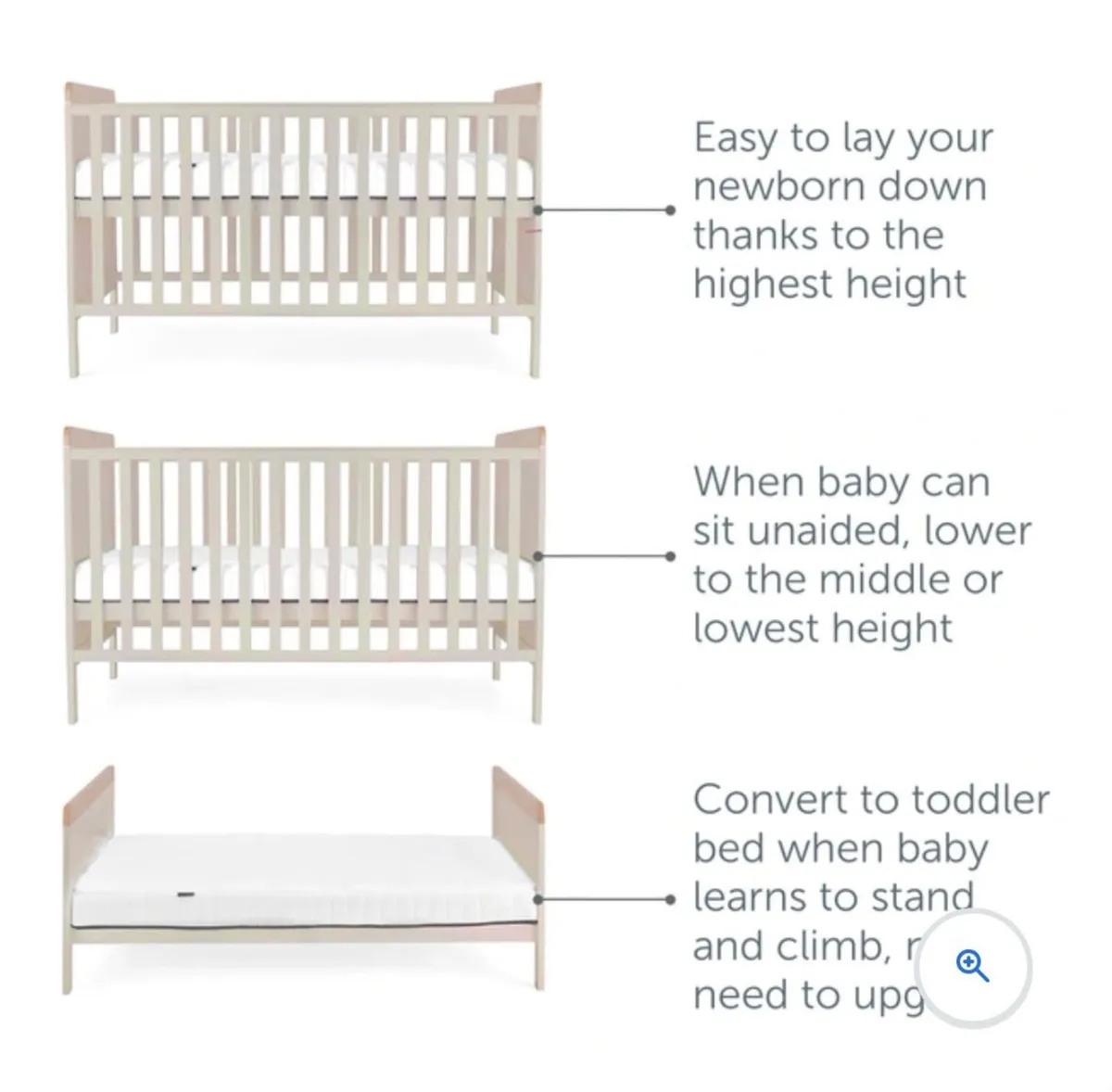 New born baby bed - Image 2