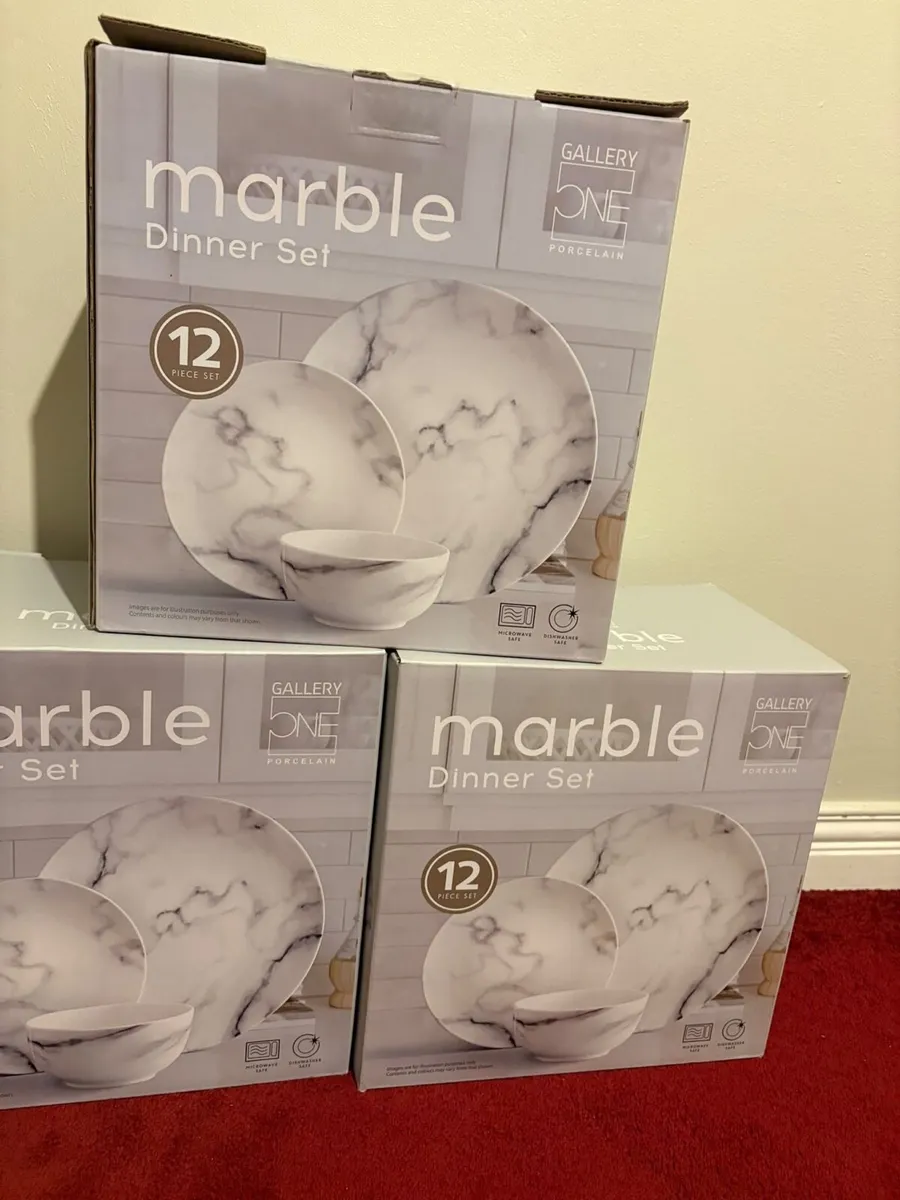 Marble Dinner set - Image 3