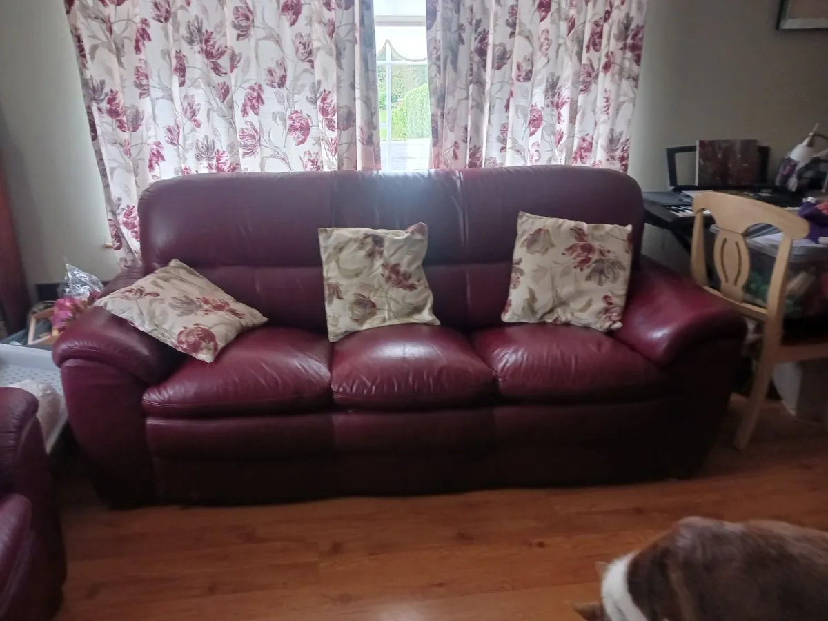 Laura Ashley Curtains and matching cushions - Image 1