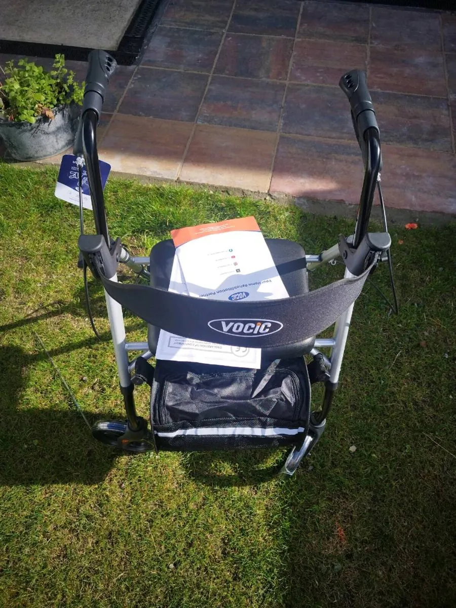 VOCIC Walkers for Seniors, Z21 Rollator Walker wit - Image 3