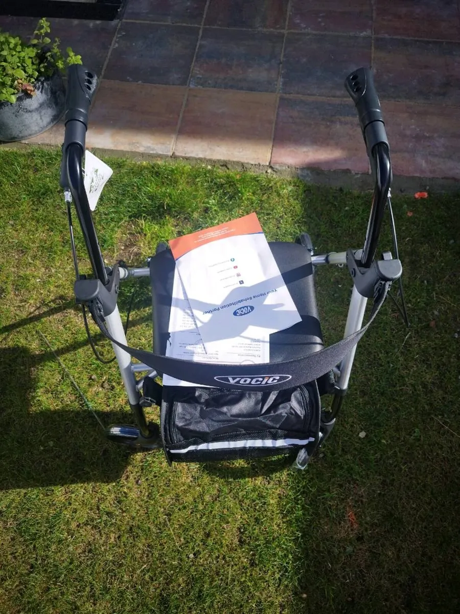 VOCIC Walkers for Seniors, Z21 Rollator Walker wit - Image 4
