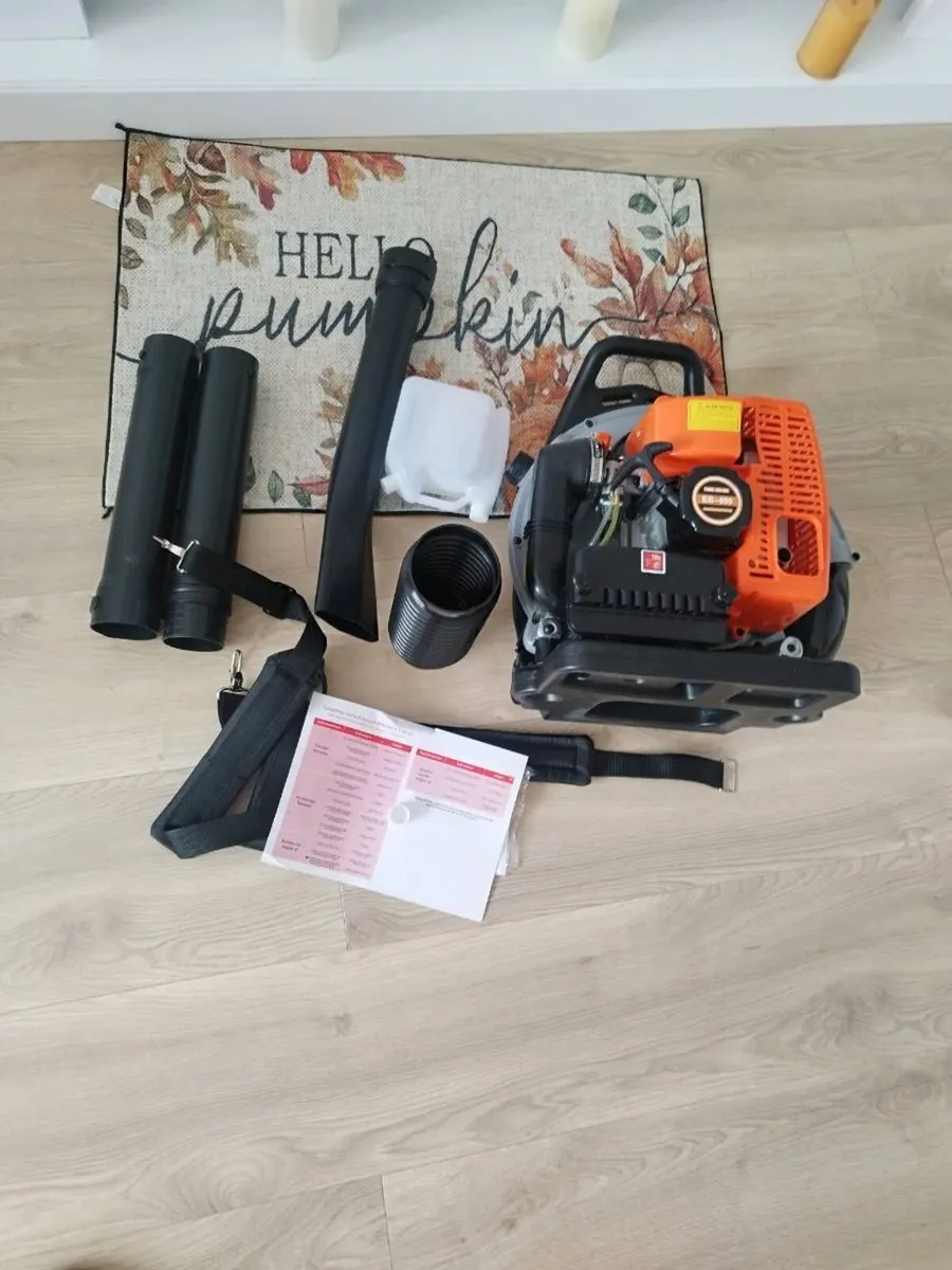 Petrol leaf blower backpack - Image 1