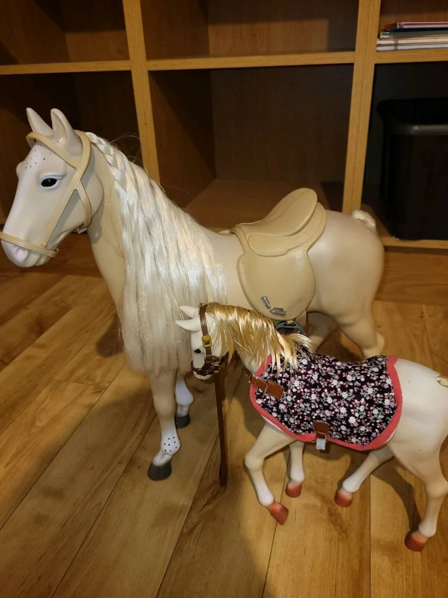 Our Generation Horse, Foal and Doll - Image 4