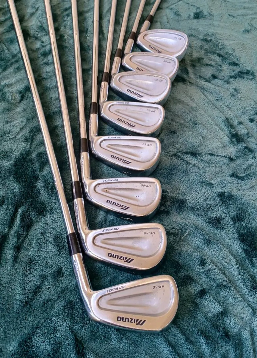 Mizuno MP60 Irons 3-PW - Image 1