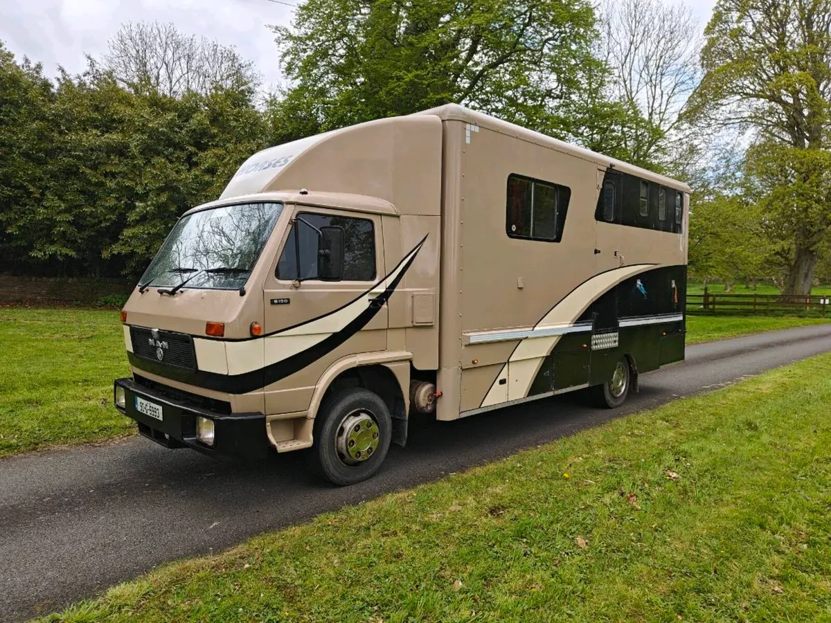 MAN 8.150 Horsebox / Motor Caravan - Image 1