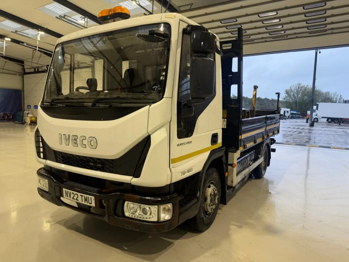 2022 IVECO EUROCARGO 75-160 TIPPER - Image 2