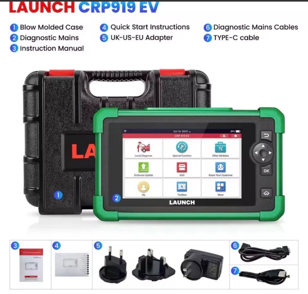 New LAUNCH X431 CRP919 EV Advanced - Image 3