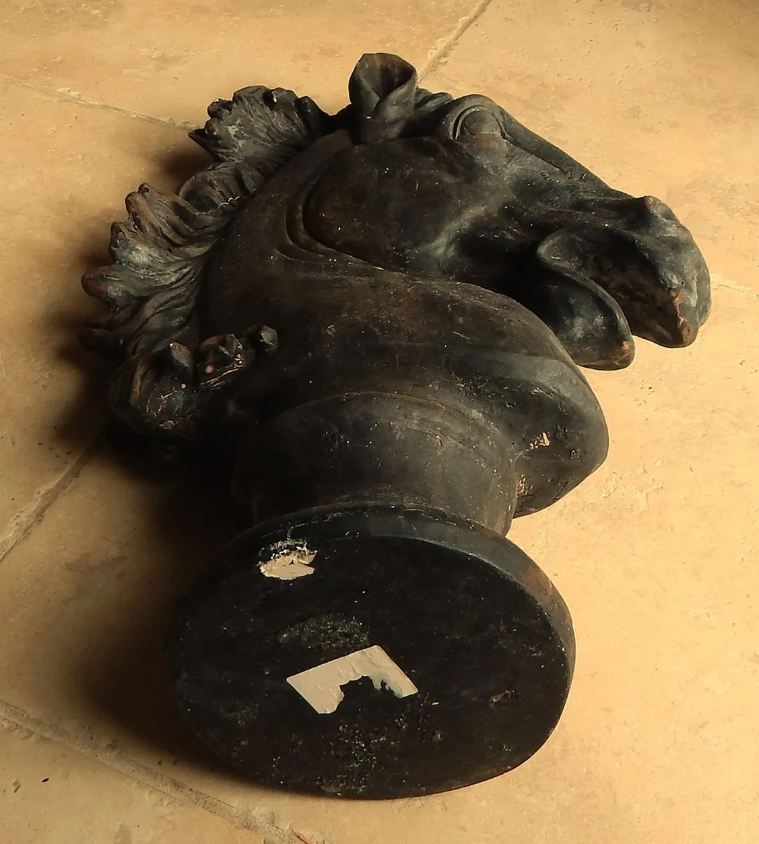 Large Vintage Figurine of Horse Head - Image 3