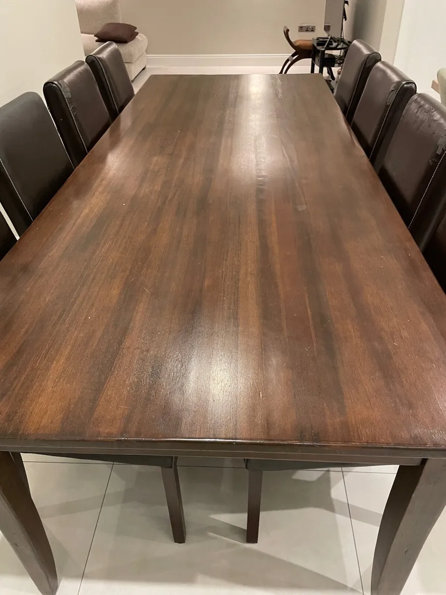 Tables and 10 chairs - Image 2