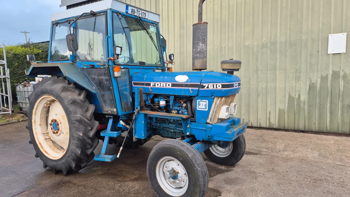 FORD 7610 2WD TRACTOR - Image 1