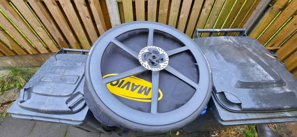 Carbon front road bike wheel only for sale - Image 1
