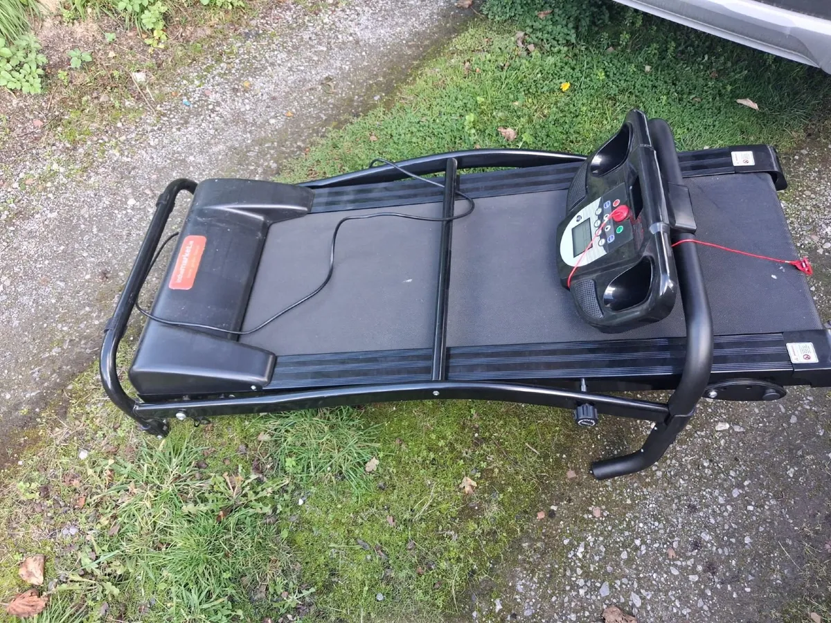 FOLD UP TREADMILL EXCELLENT CONDITION - Image 2