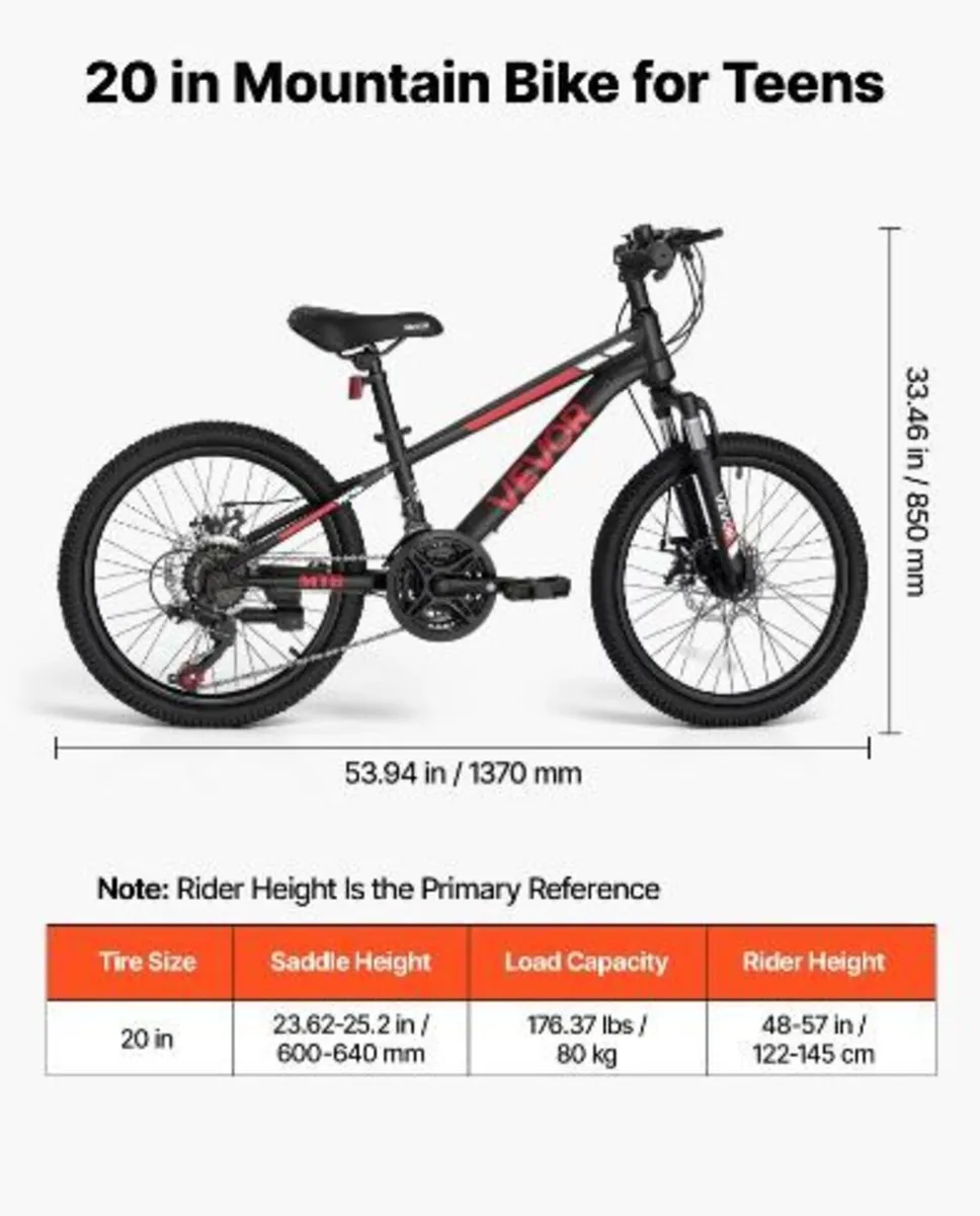 Mountain Bike for Men and Women 50.8 cm - Image 4