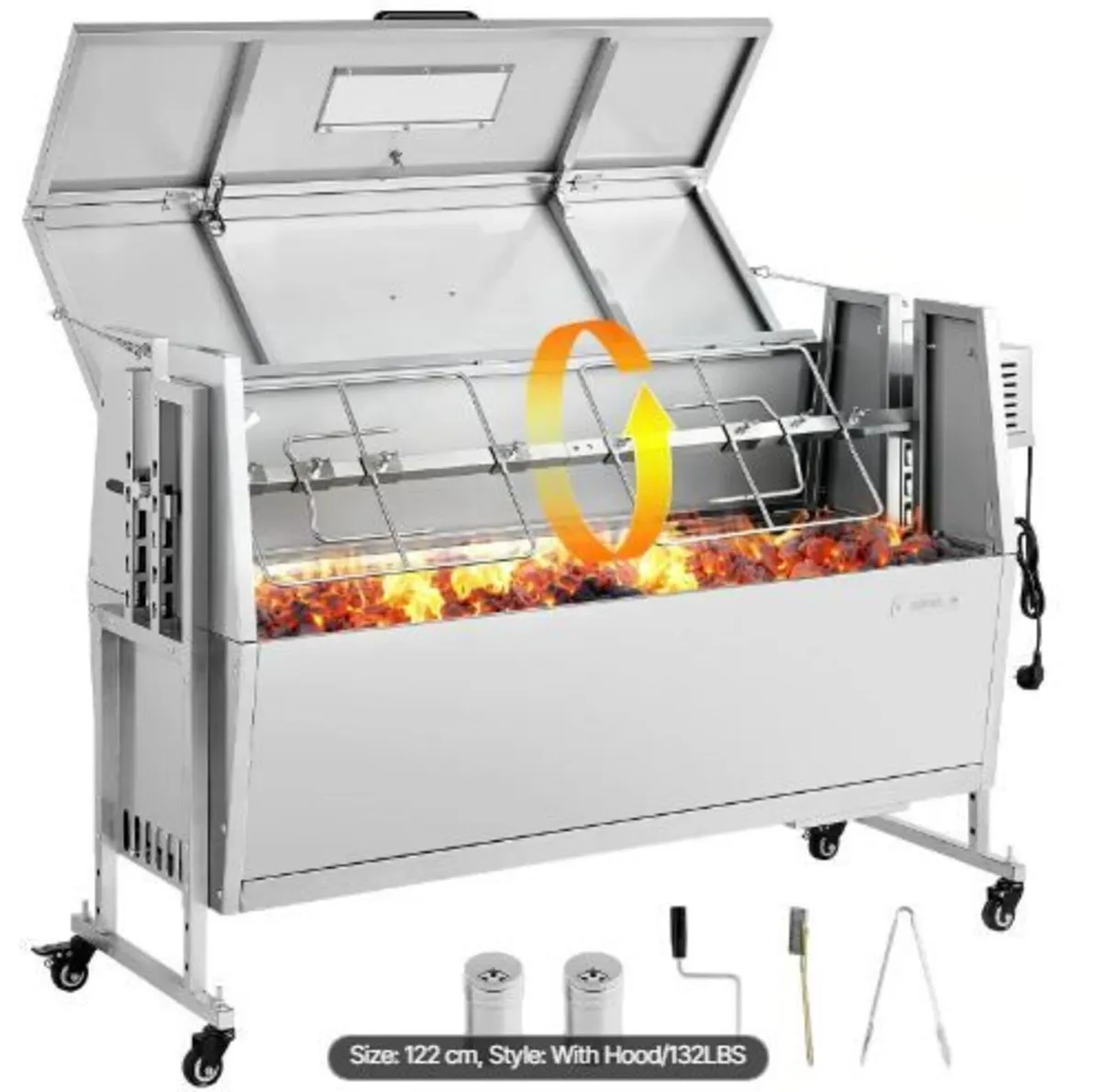 Rotisserie Grill 38W BBQ Outdoor - Image 1