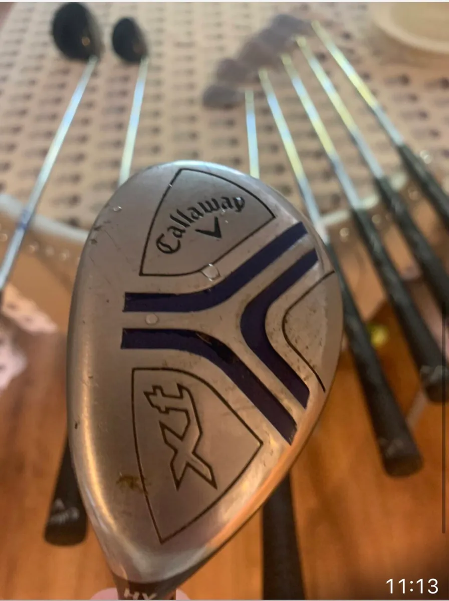 Callaway XT left handed junior golf clubs - Image 3